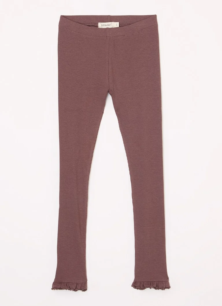 Leggings Lil 'Atelier NMFGago en mélange de coton biologique