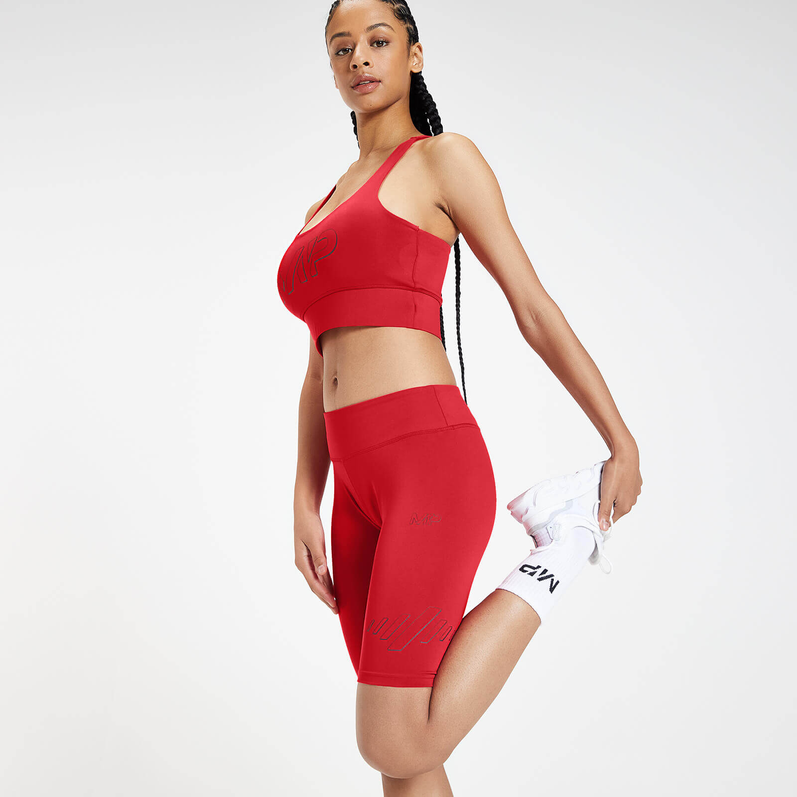 Cycliste MP Infinity Mark pour femmes – Rouge danger