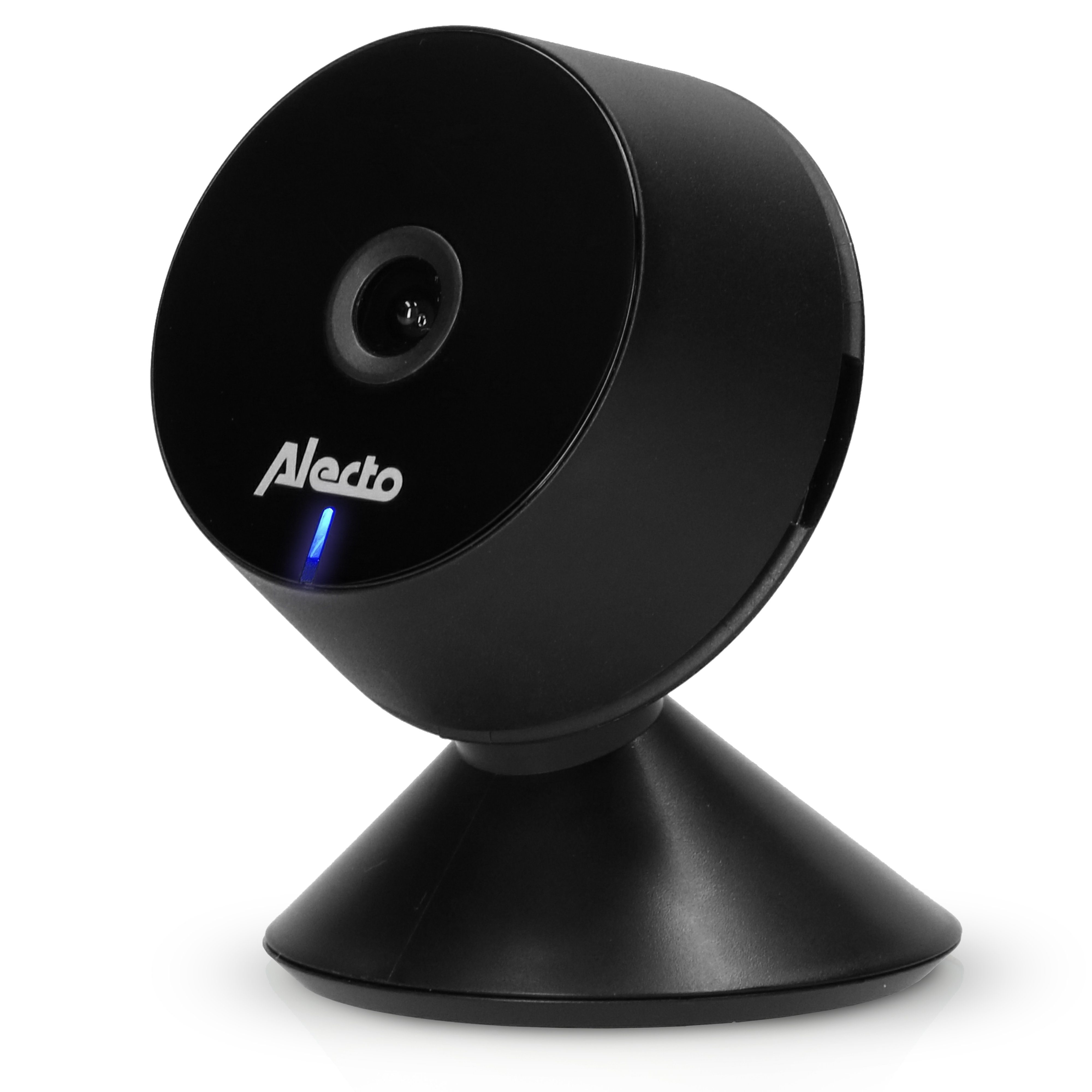 Alecto Video-Babyphone SMARTBABY5BK, WLAN-Babyphone mit Kamera, Gegensprechfunktion - Nachtsicht - App