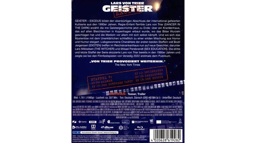 Geister: Exodus (Lars von Trier)  [3 BRs]