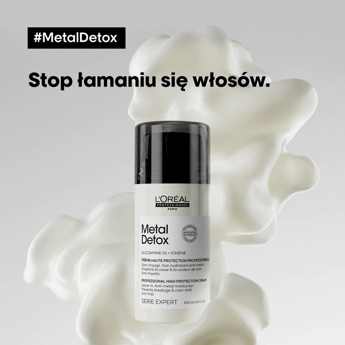 L'Oréal Professionnel Paris krem ochronny Metal Detox