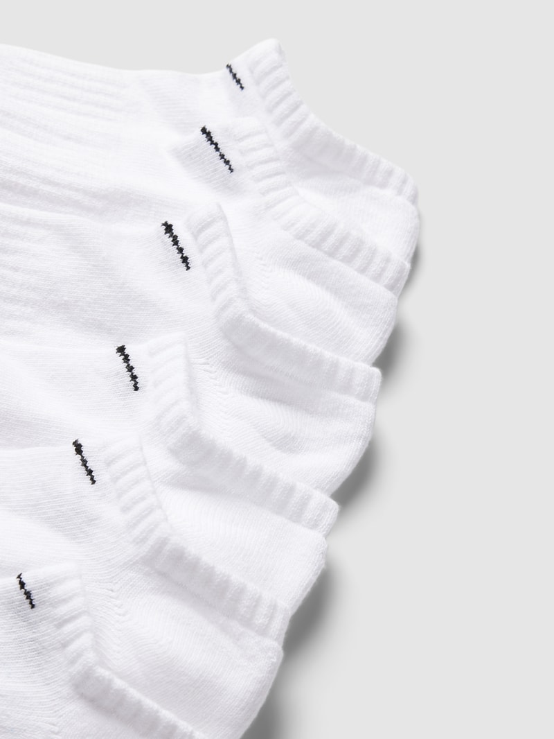 Socken mit Label-Print in weiß