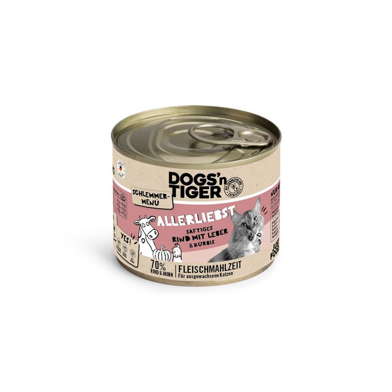 Sparpaket Dogs'n Tiger Schlemmermenü 12 x 200 g
