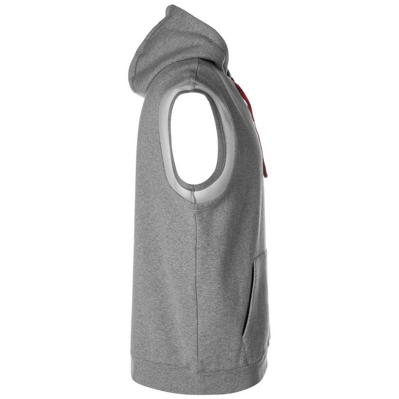 Wilson Fundamentals Cotton Sleeveless Hoodie Herren