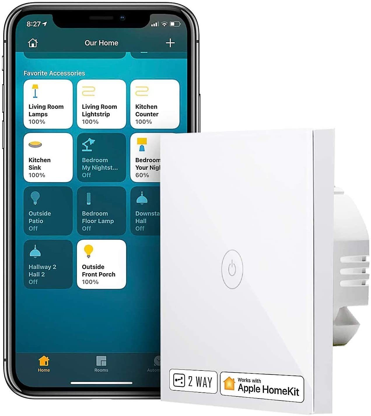 Meross Meross Smart Two Way Light Switch - smarter Lichtschalter Smarter Lichtschalter