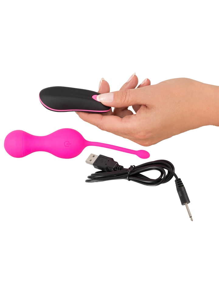 Sweet Smile vibrierende Liebeskugel RC Love Balls in pink günstig kaufen 16,5 cm