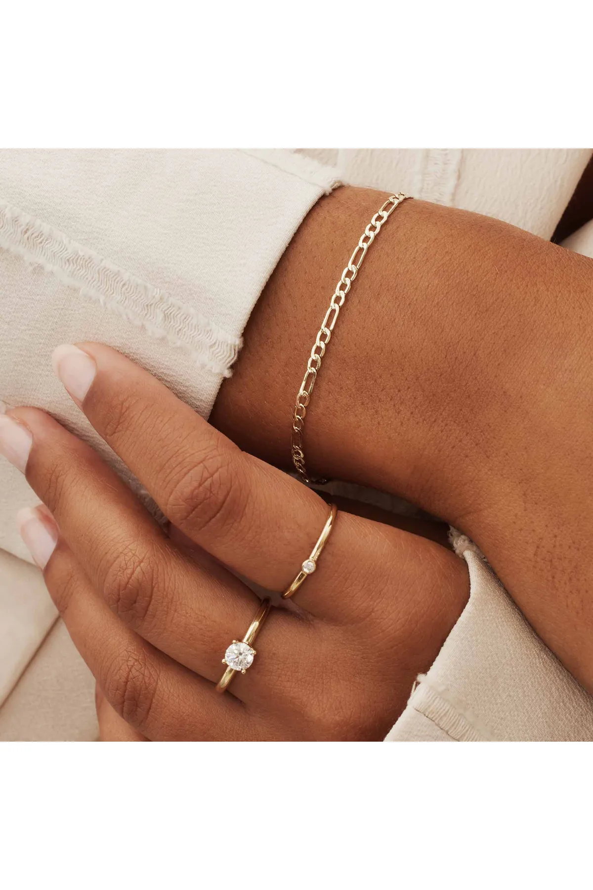 Isabel Bernard  Isabel Bernard Rivoli 14 Karat Armband