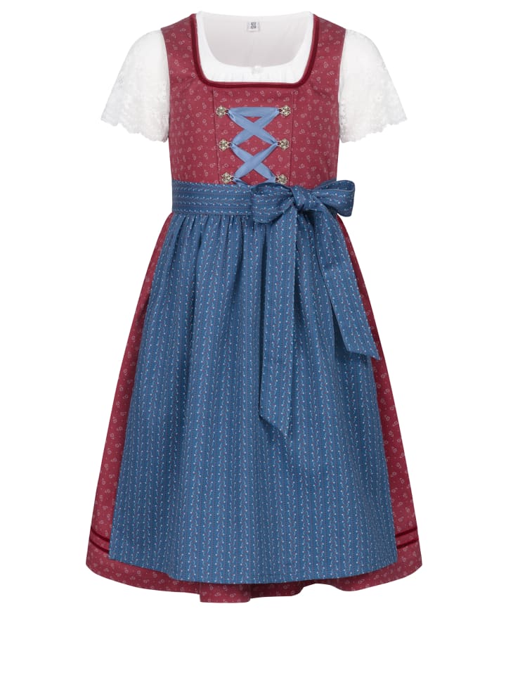 Nübler Kinderdirndl Gesr in Bordo günstig kaufen
