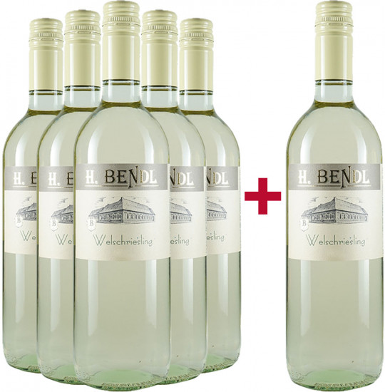 5+1 Paket Welschriesling trocken - Weingut Bendl