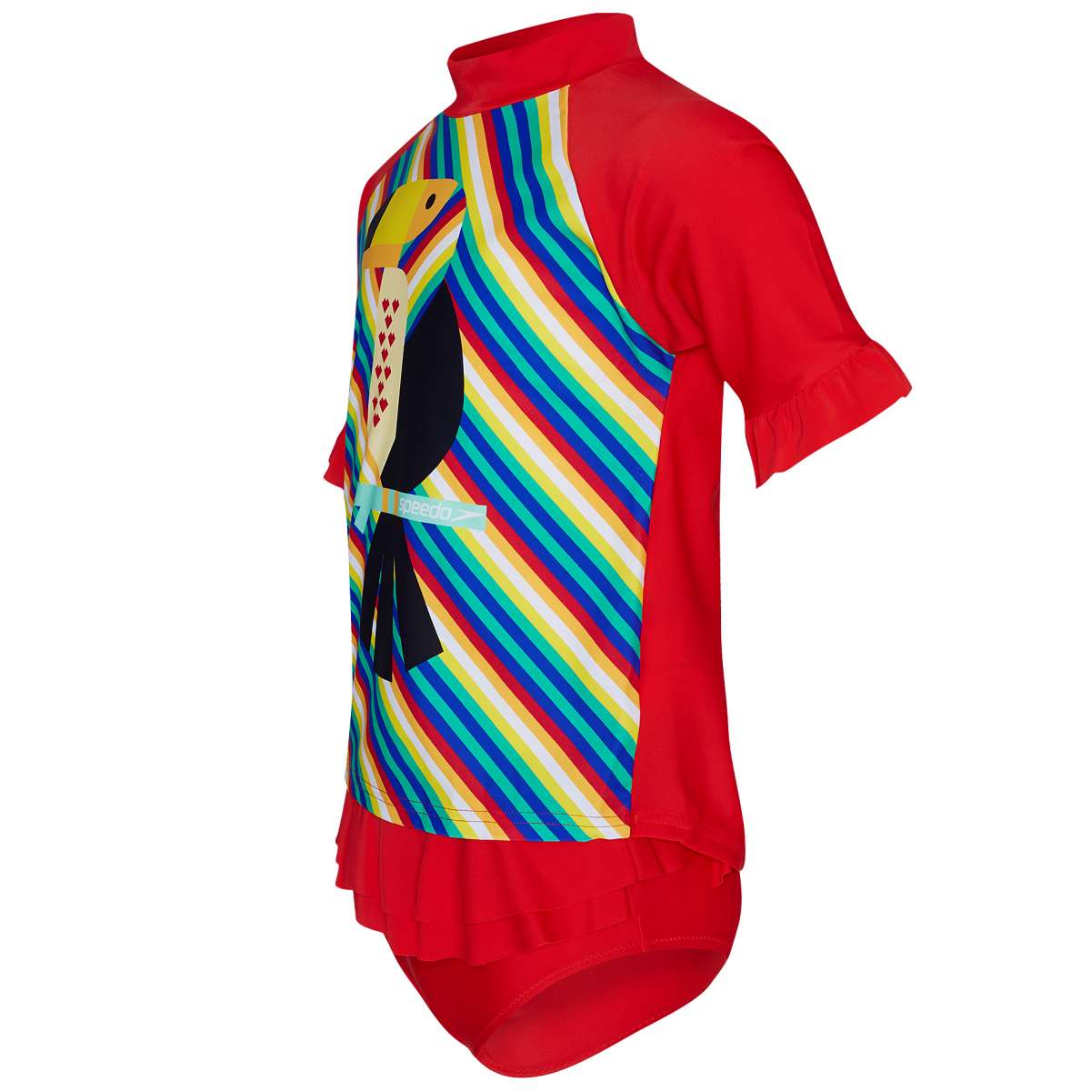 Speedo Junglesamba Rash Baby / Kleinkinder Tankini Set 68-12395D817