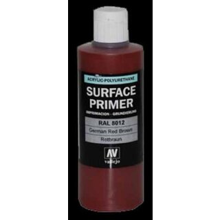 Vallejo Surface Primer German Red Brown (RAL8012) (200ml)