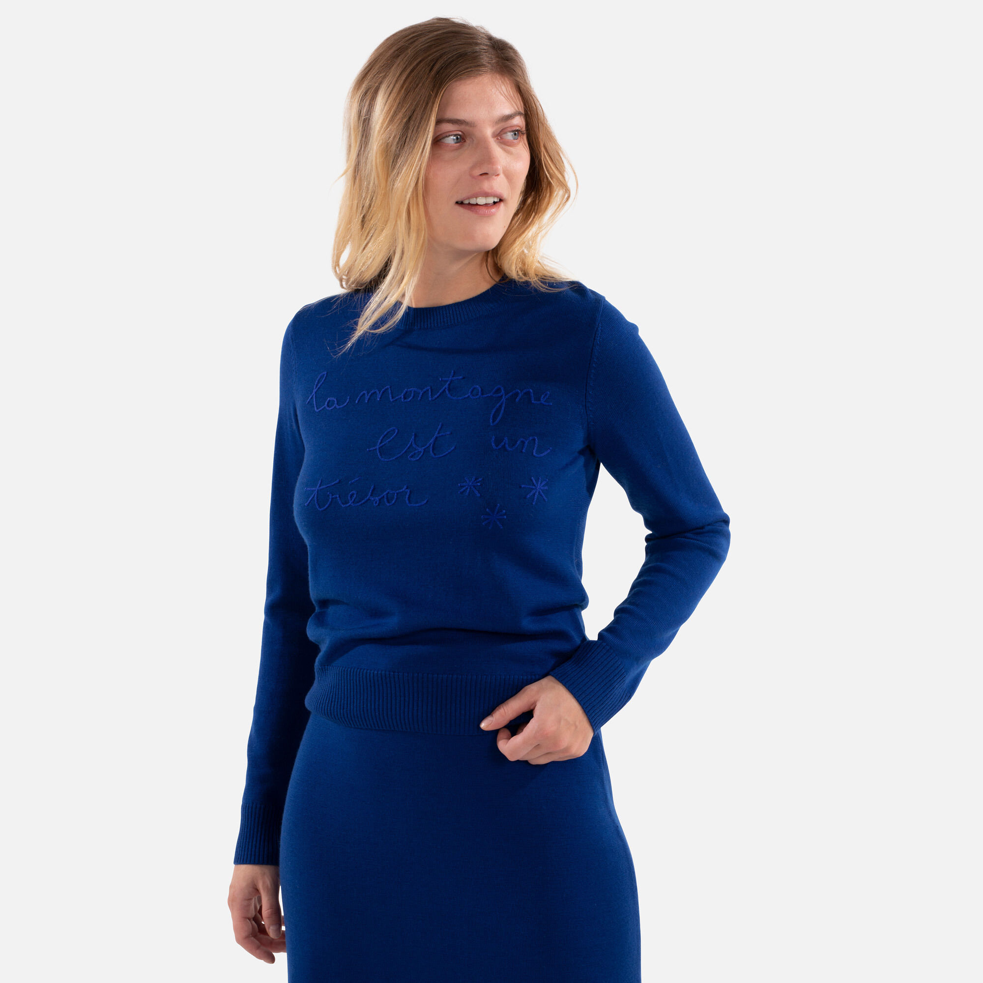 Pull à col rond Tonal JCC pour femme