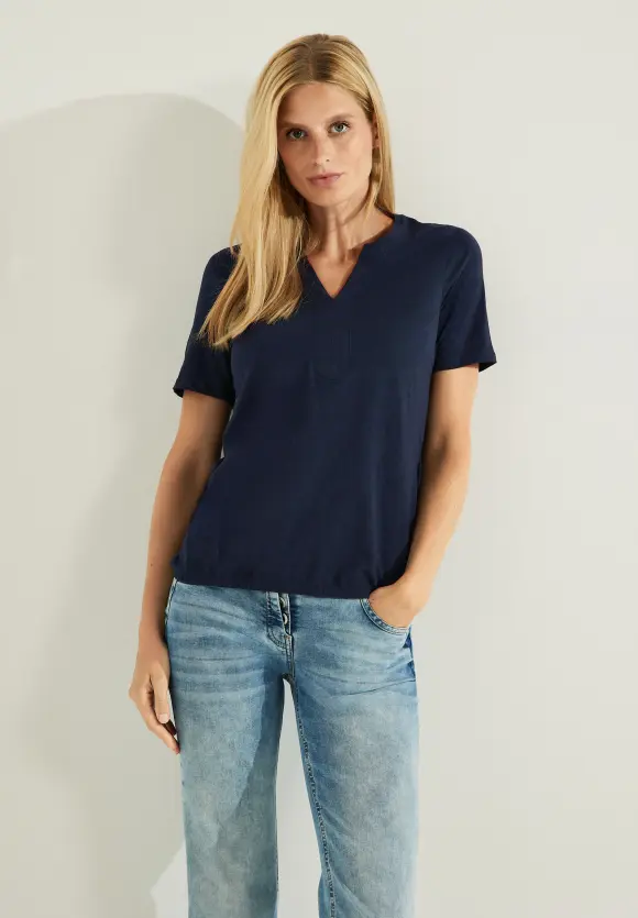 CECIL Shirt in Unifarbe