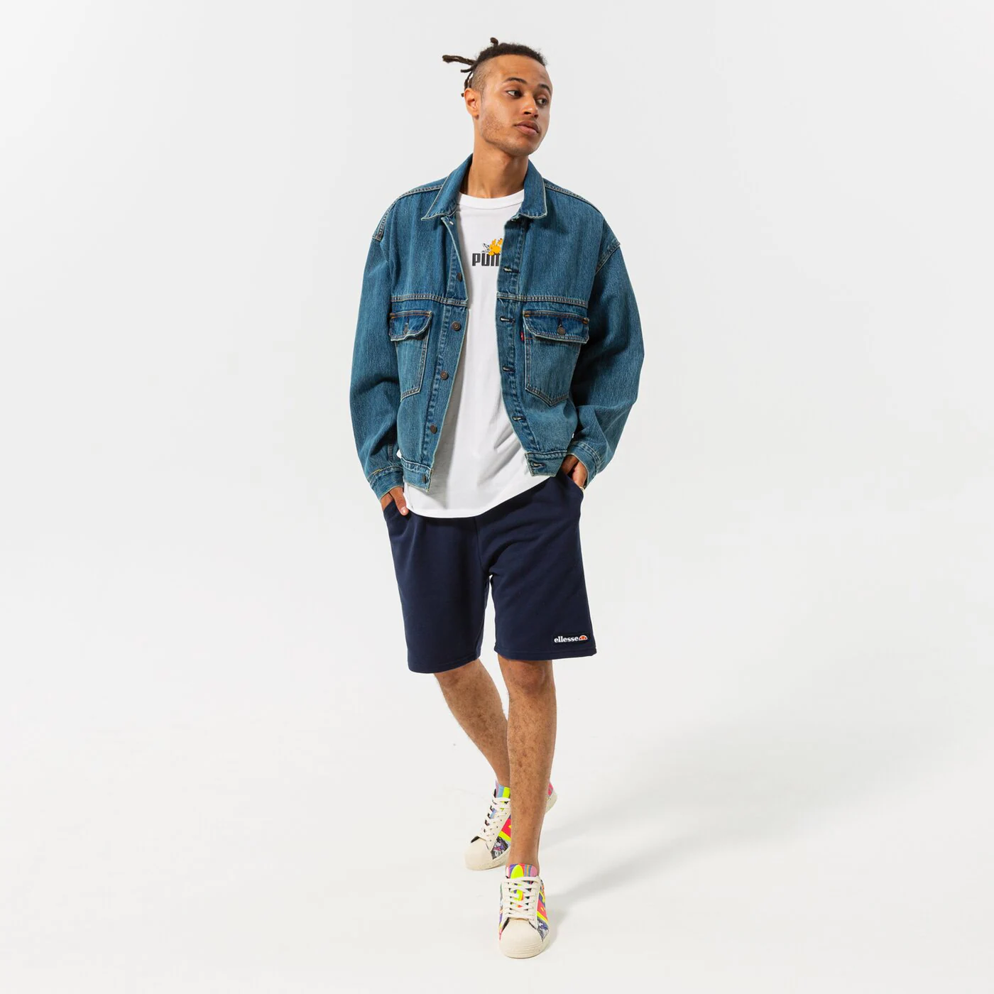 ELLESSE SHORTS ALLED SHORT NAVY Dunkelblau