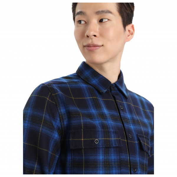Icebreaker - Dawnder L/S Flannel Shirt Plaid - Hemd