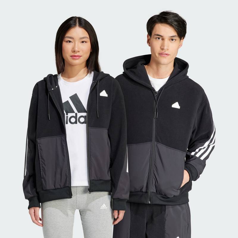 adidas Future Icons 3-Streifen Kapuzenjacke Hoodie