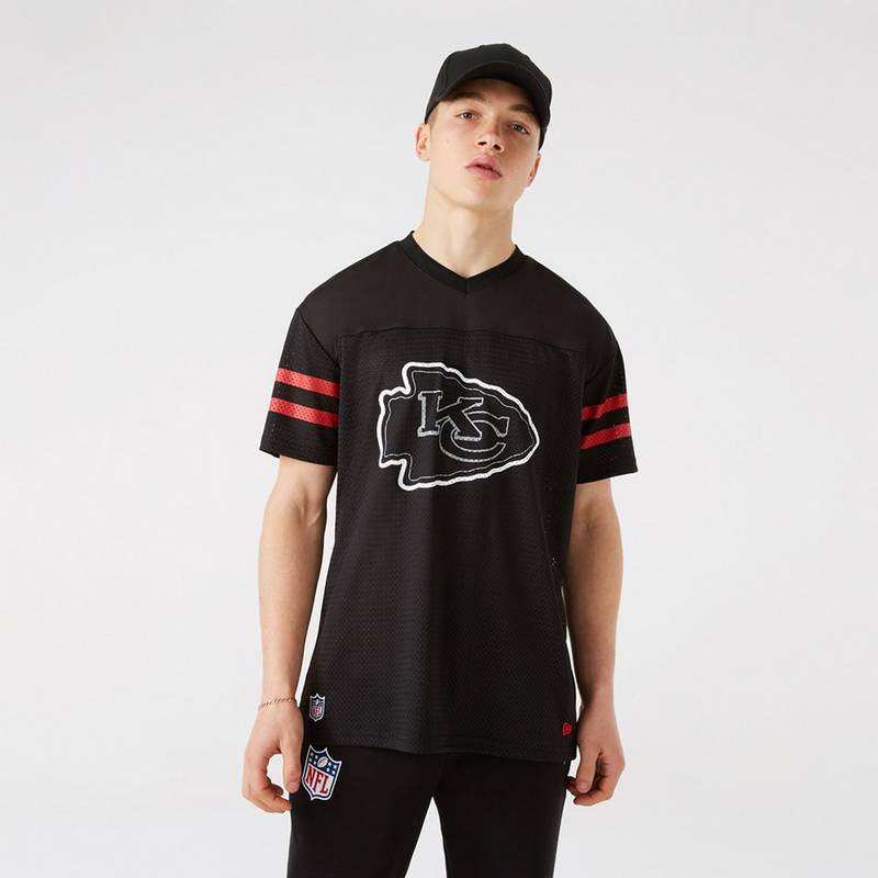 New Era NFL Kansas City Chiefs Outline Logo T-Shirt Herren
