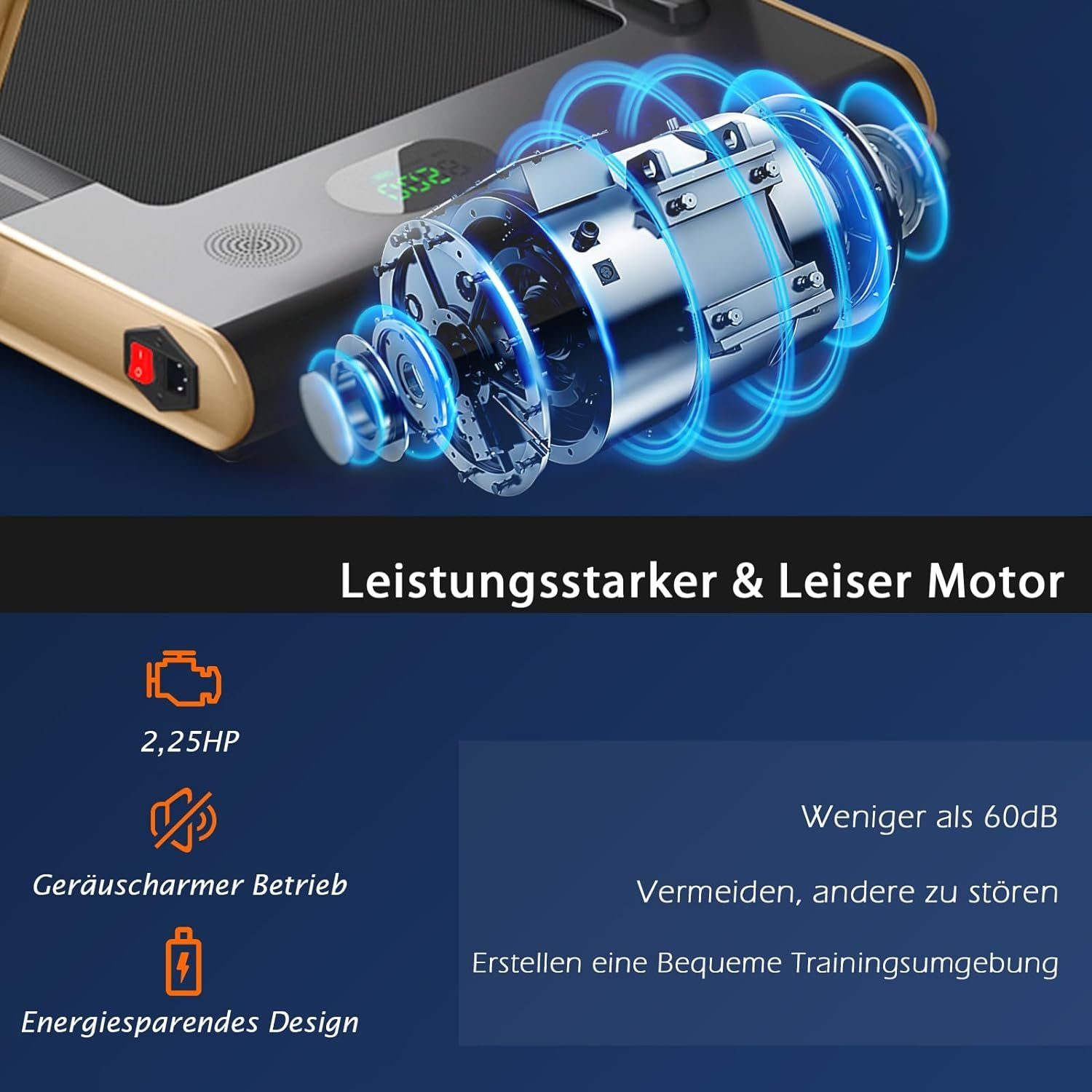 COSTWAY Laufband (2 in 1 Laufband Zuhause 1-12 km/h, Platzsparend 2,25 Pferdestärke), Laufband Zuhause, mit APP, Bluetooth und Fernbedienung