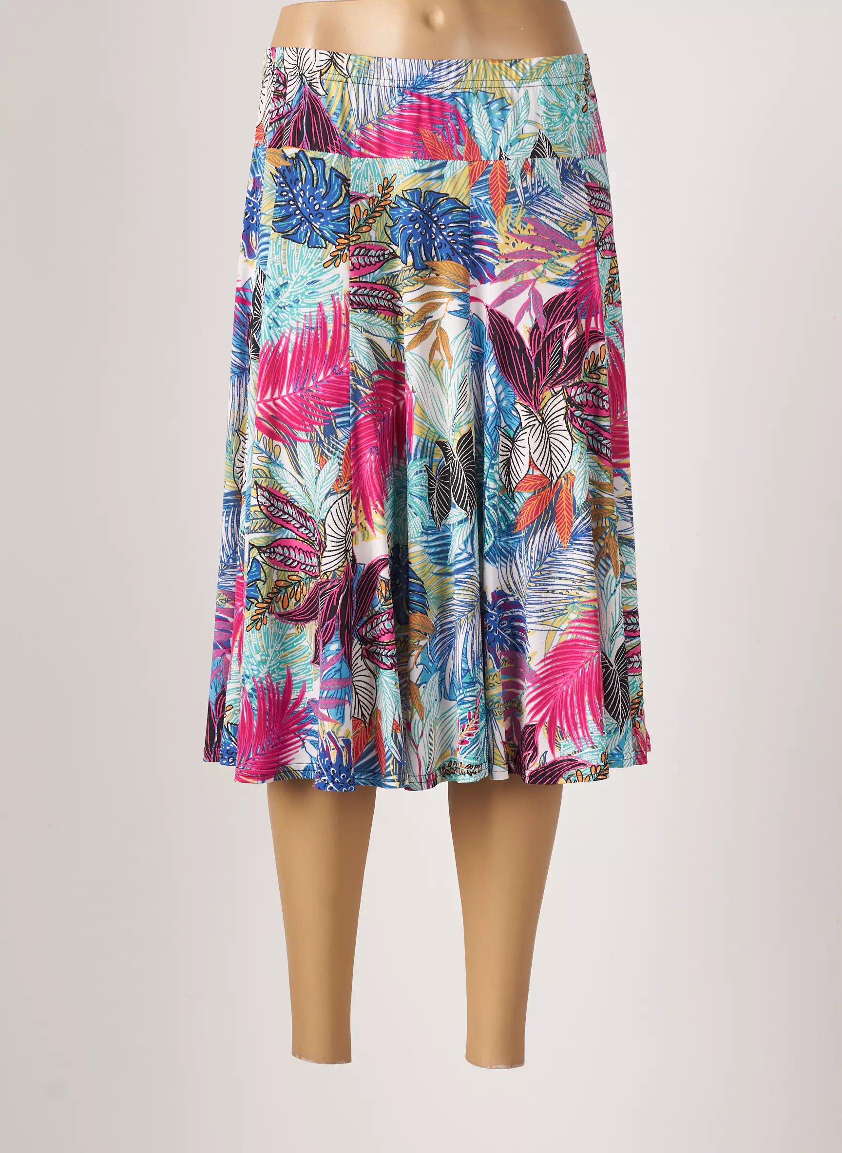 Atlanta Jupes Mi Longues Femme couleur bleu