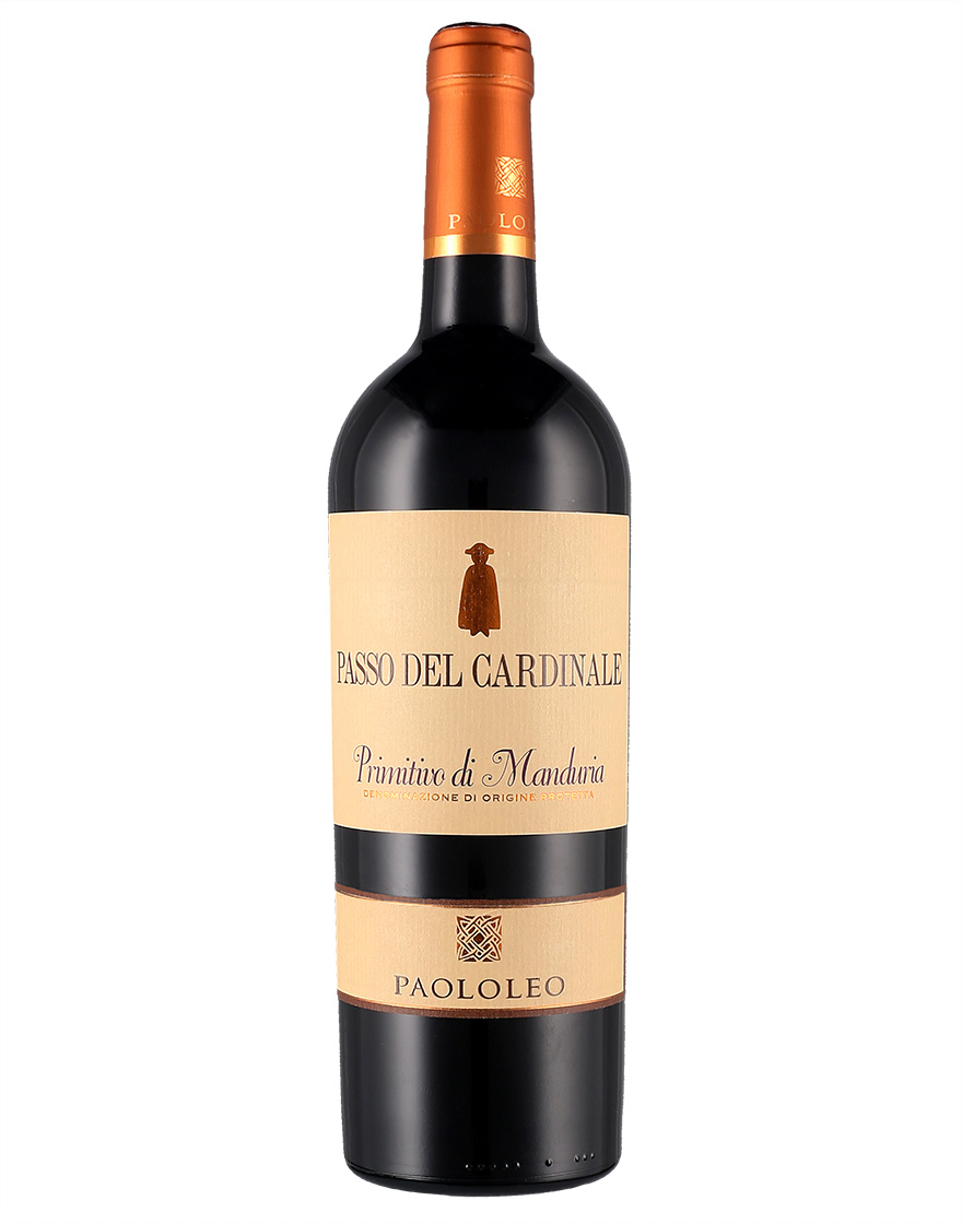 Primitivo di Manduria DOC Passo del Cardinale 2022 Paolo Leo 0,75 ℓ