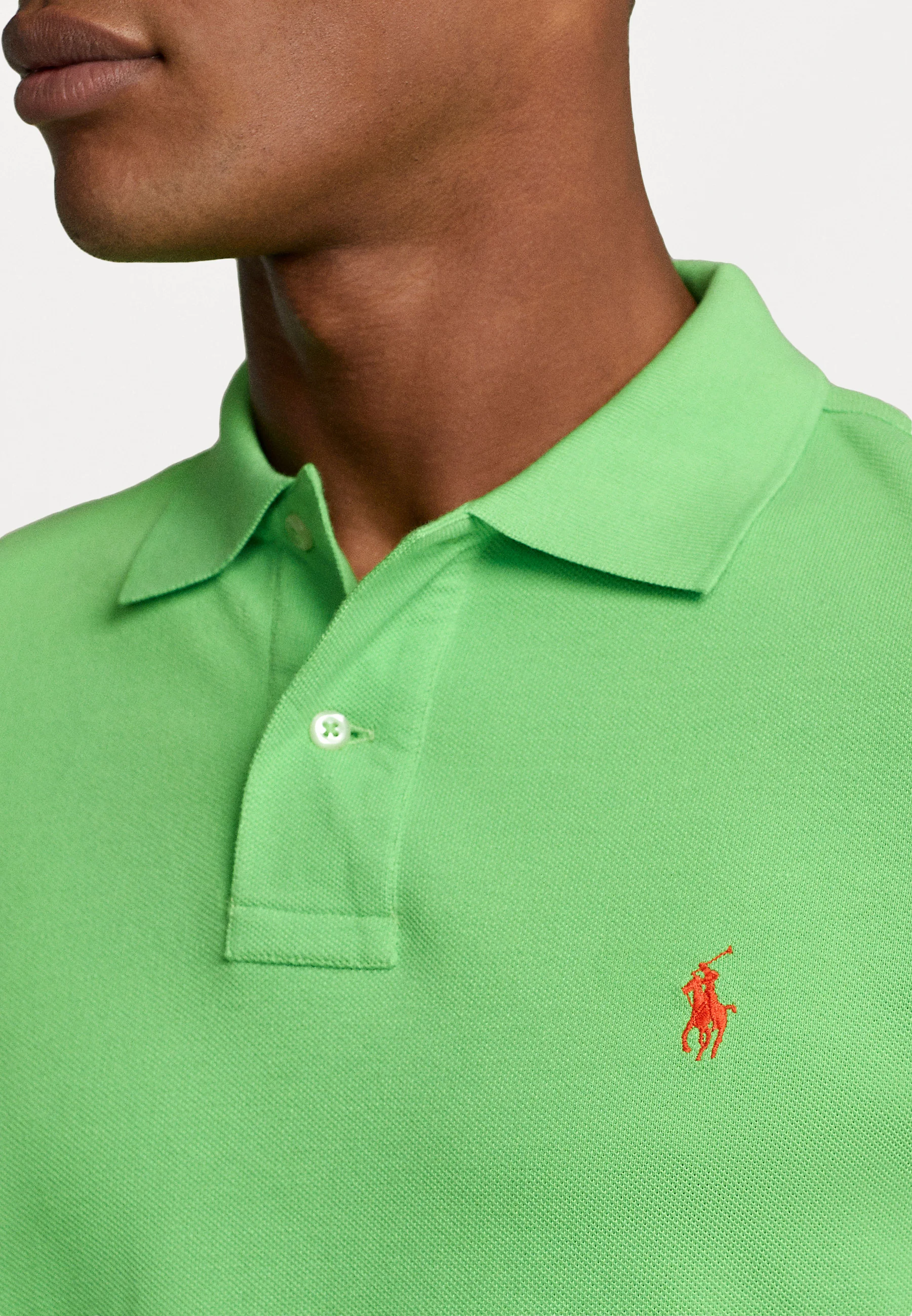 Polo Ralph Lauren Camisa polo de malla ajustada personalizada - Polo