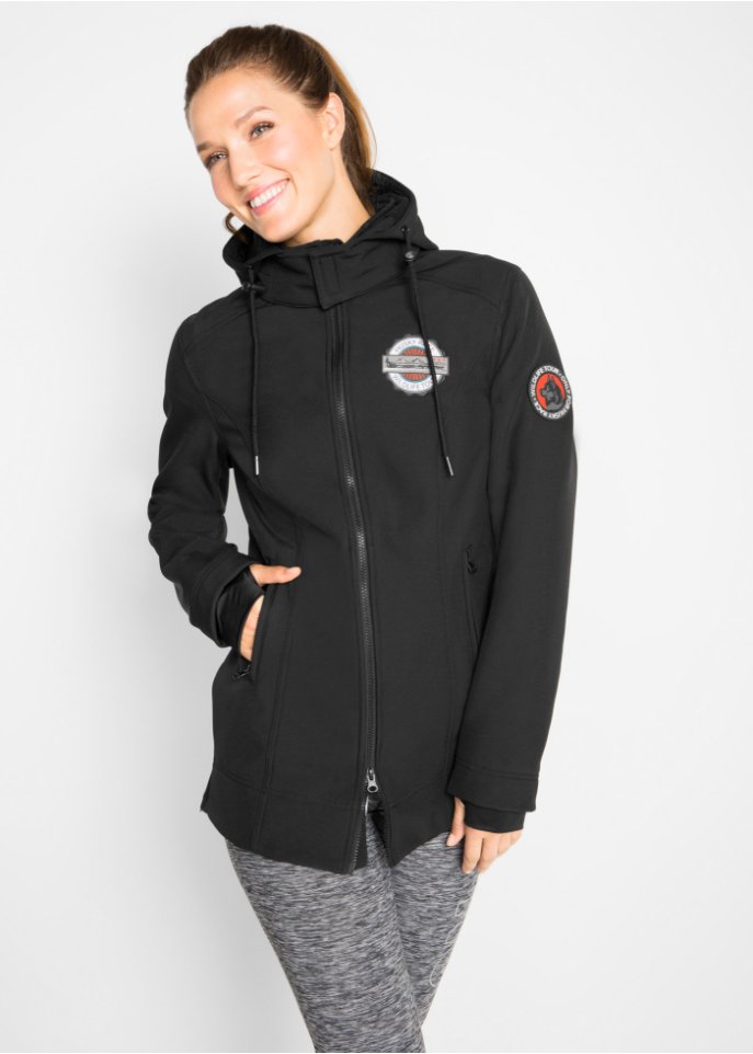 Softshelljacke, wasserabweisend