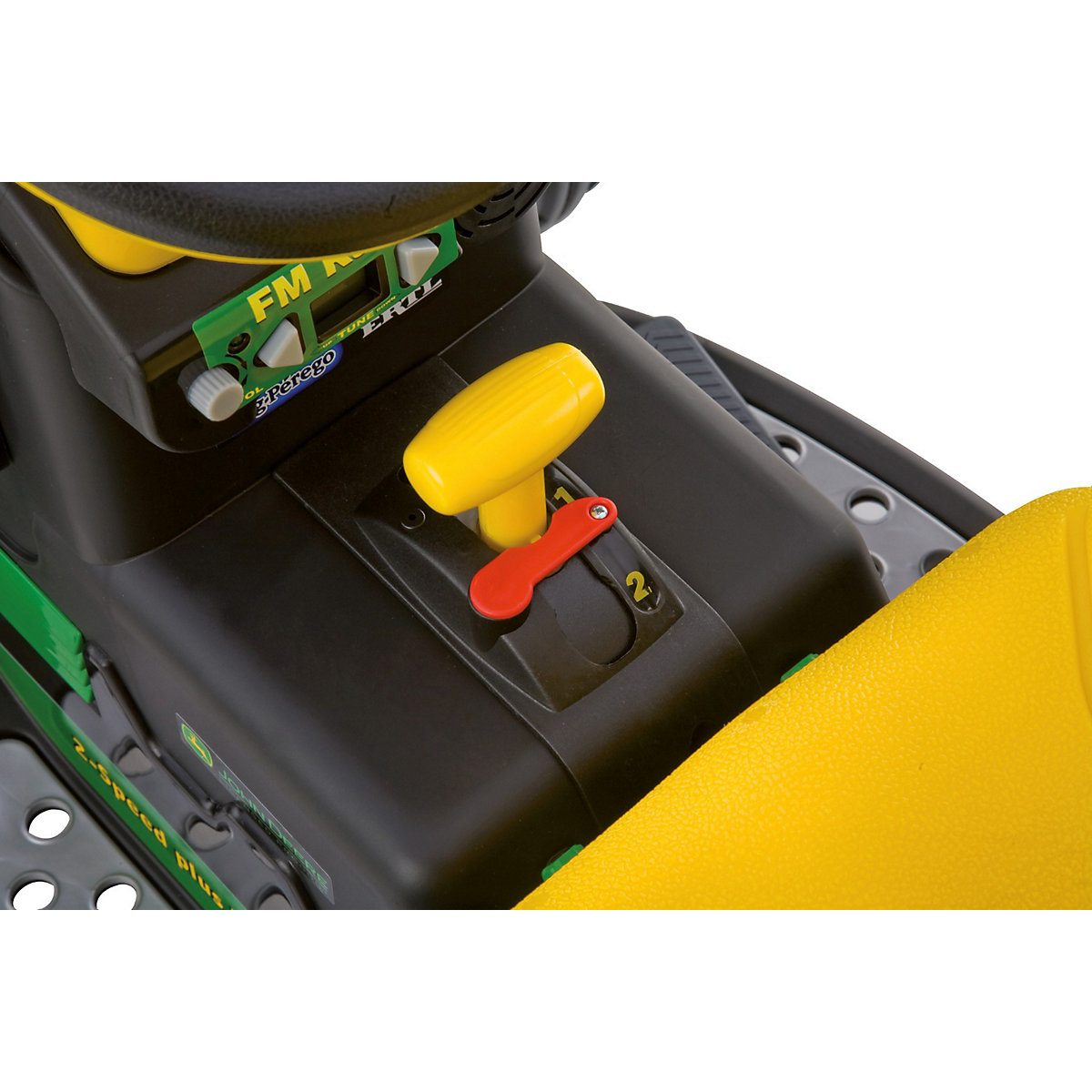 John Deere Elektrofahrzeug mit Anhänger 12V