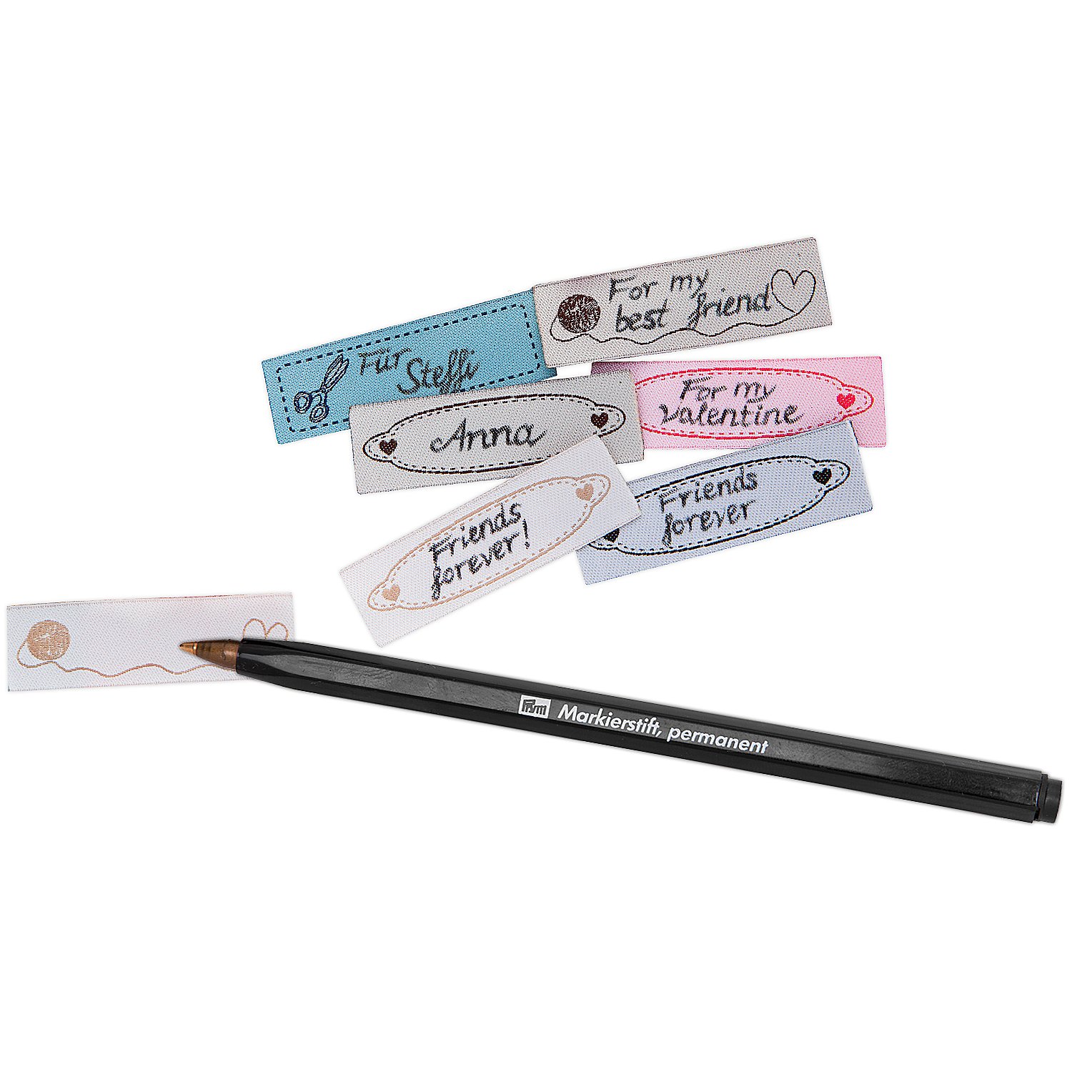 Prym Markierstift permanent, Farbe: schwarz