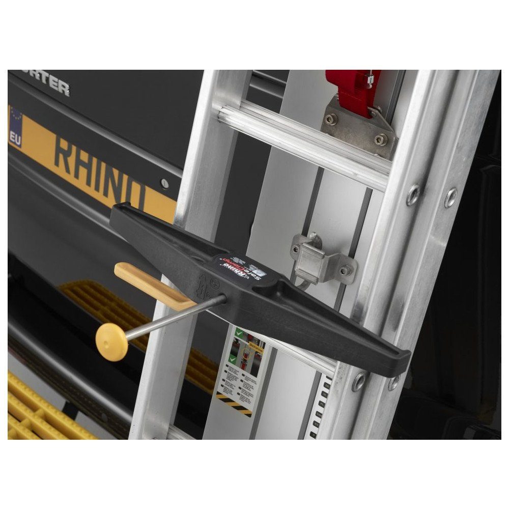 Rhino Schiebeleiter Leiterhalter SafeClamp