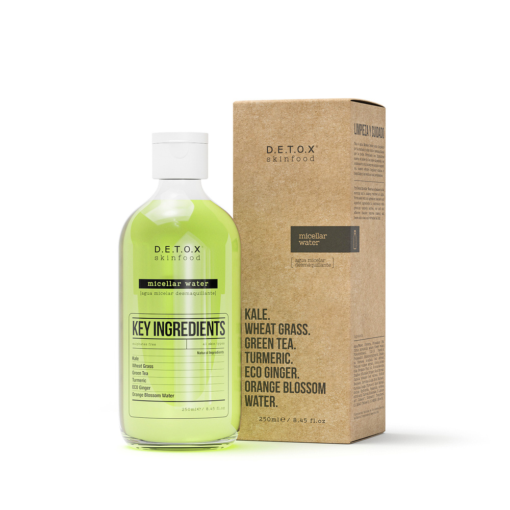 Detox Skin Food EAU MICELLAIR  - Thé vert Eau micellair