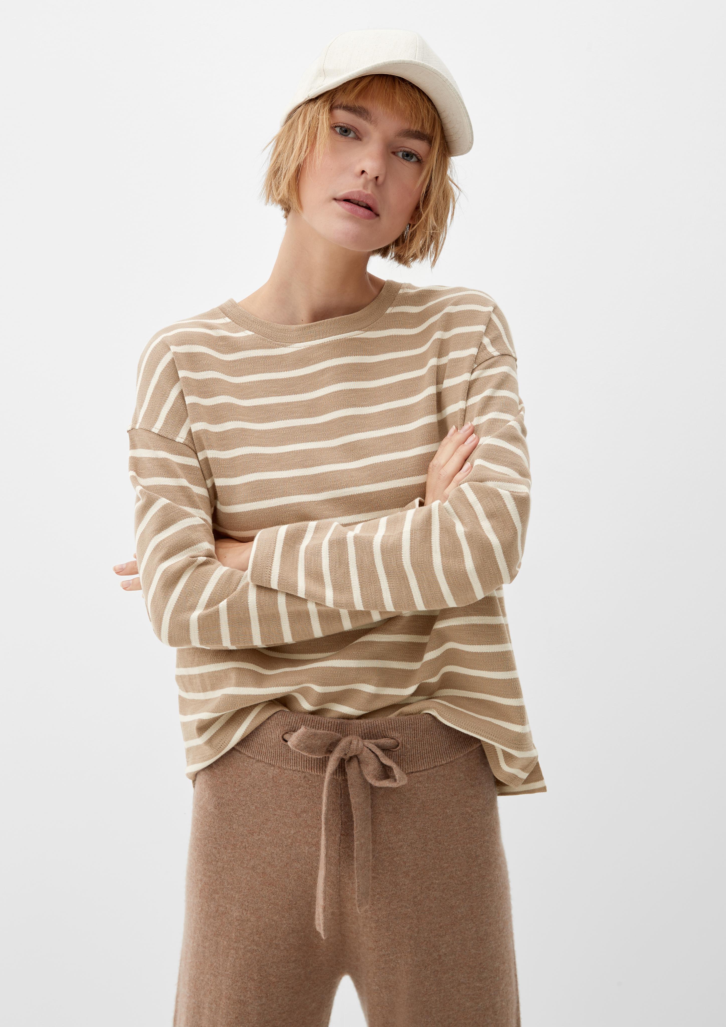 Langarmshirt im Streifendesign  2122278-82G1