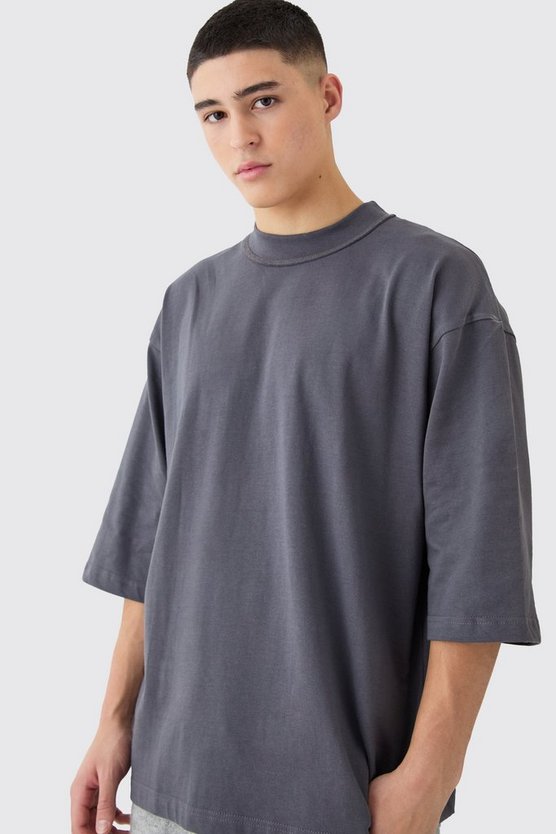 Oversize T-Shirt mit kurzen Ärmeln