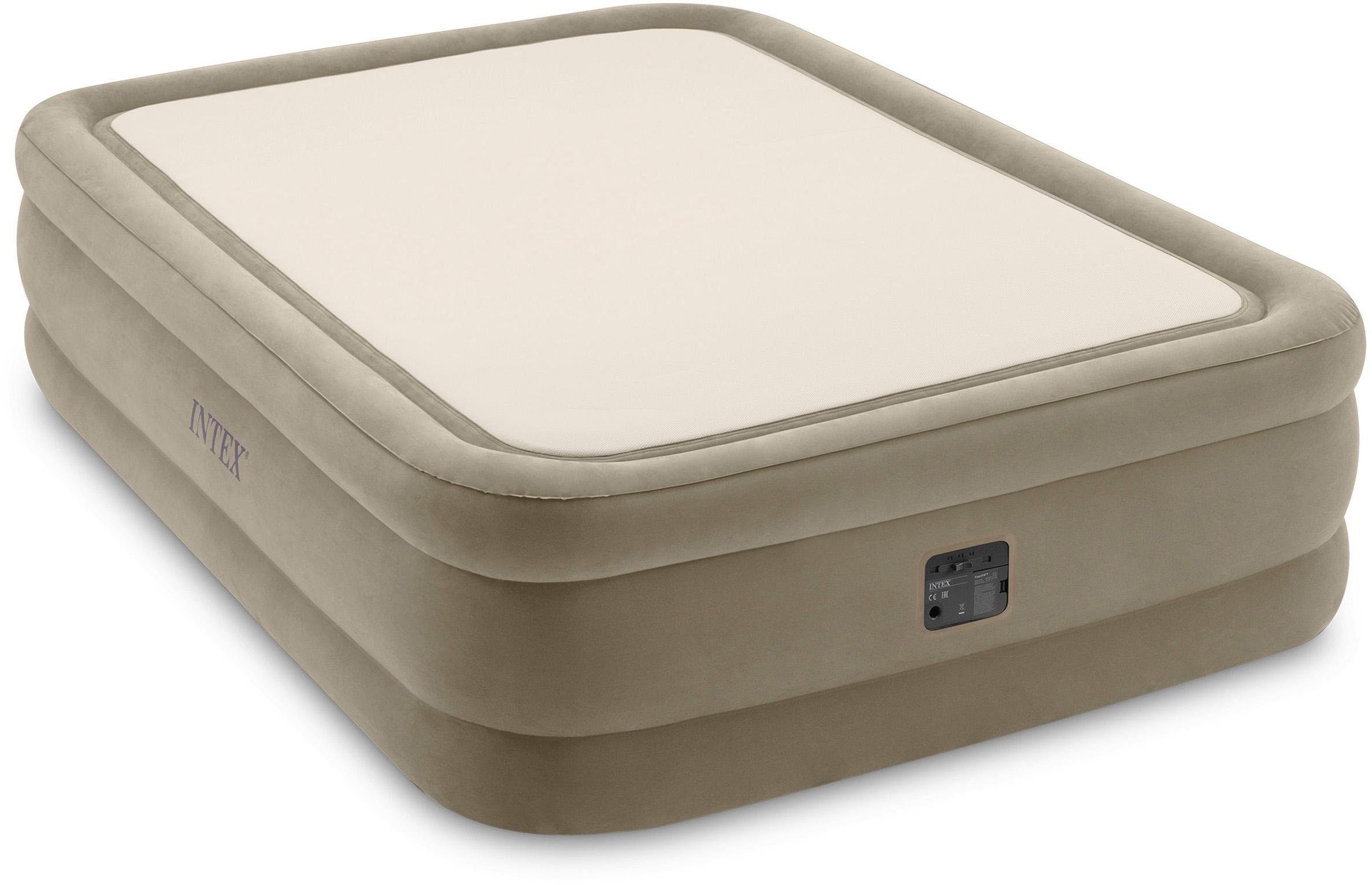 Intex Luftbett DURA-BEAM® ThermaLuxâ„¢ Airbed, QUEEN, (Set, mit Transporttasche)