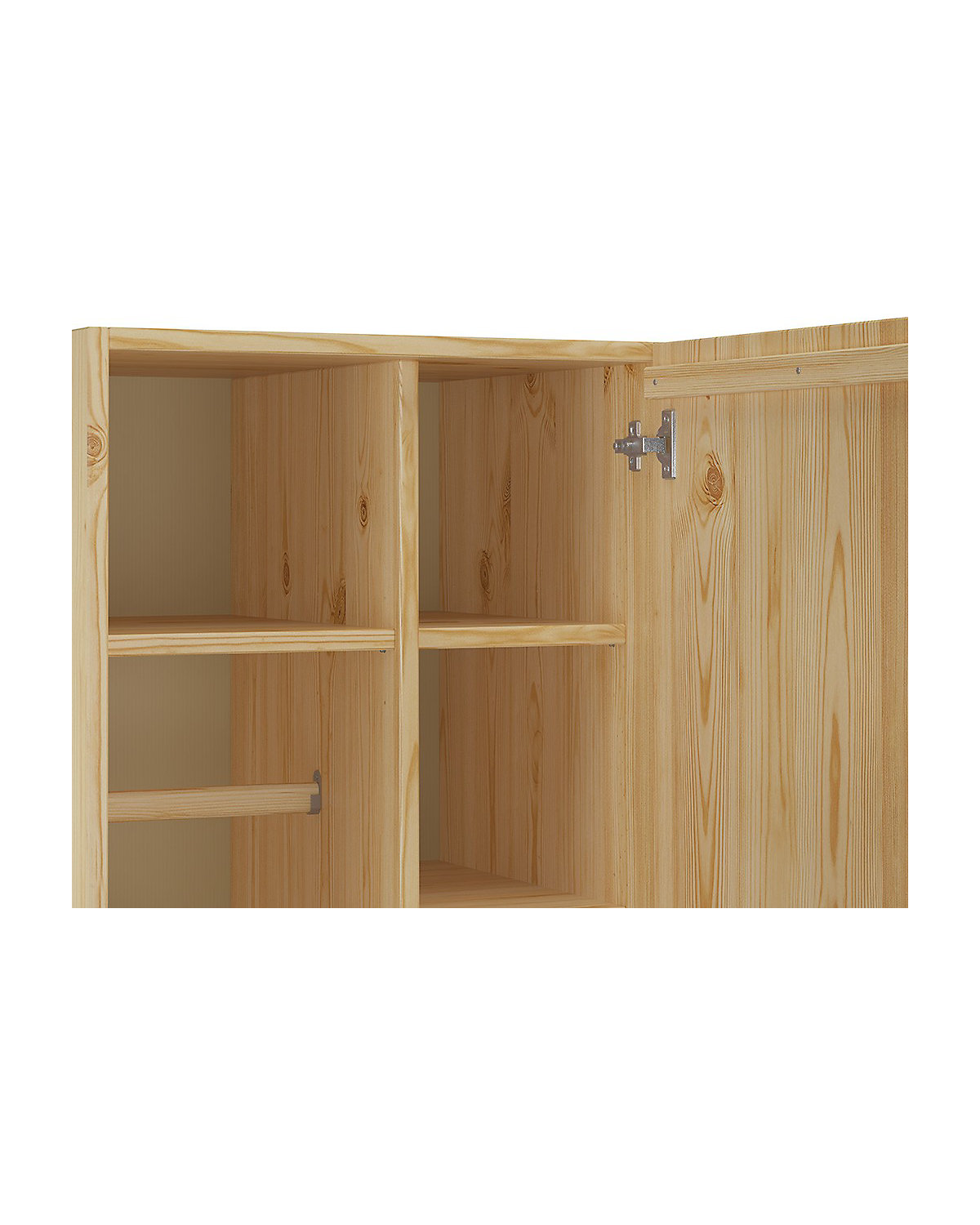 Holzschrank Kiefer massiv Spindschrank 60x180 cm