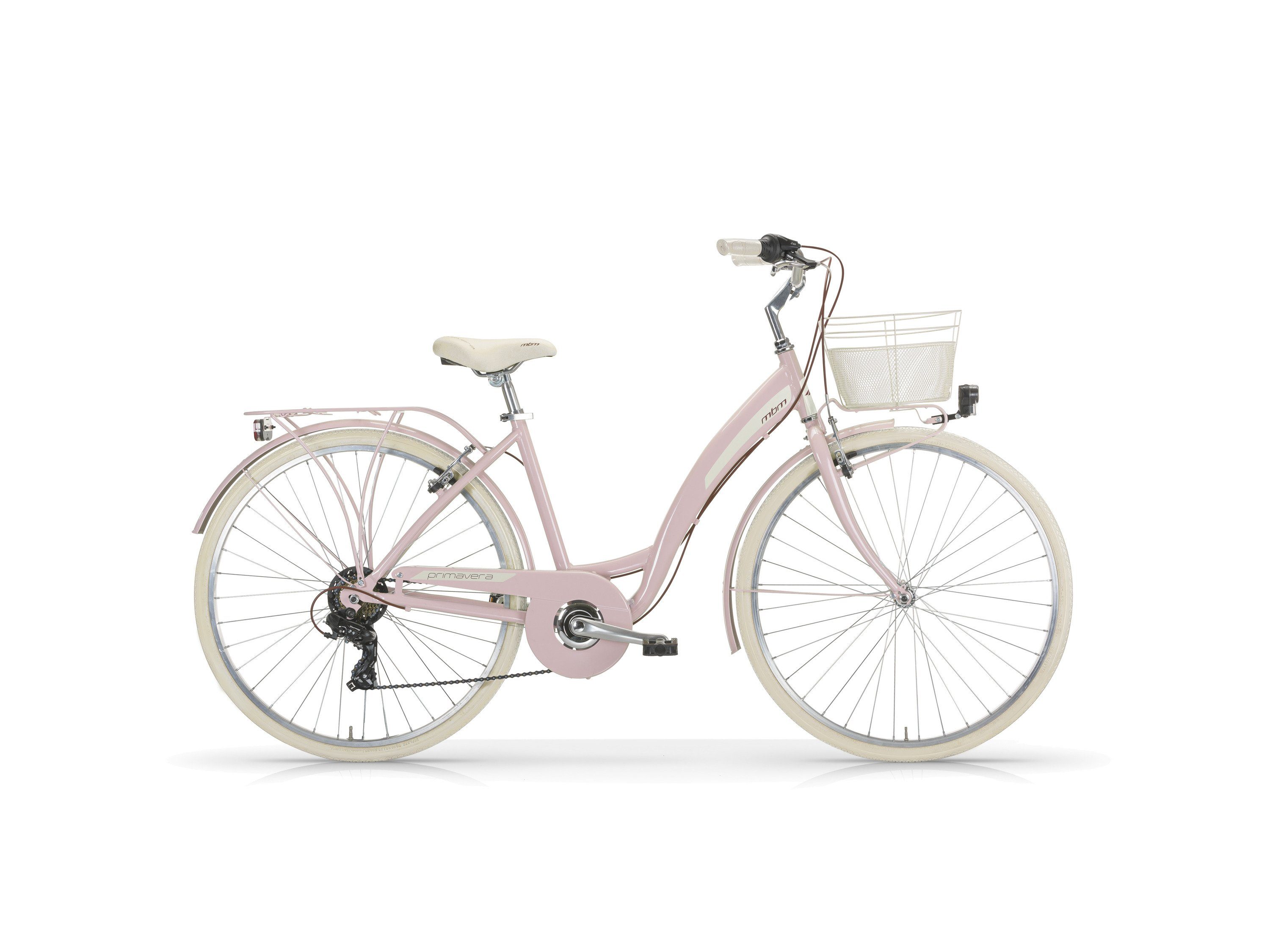 MBM Cityrad, 6 Gang Shimano, Kettenschaltung, Citybike New Primavera 26 Zoll