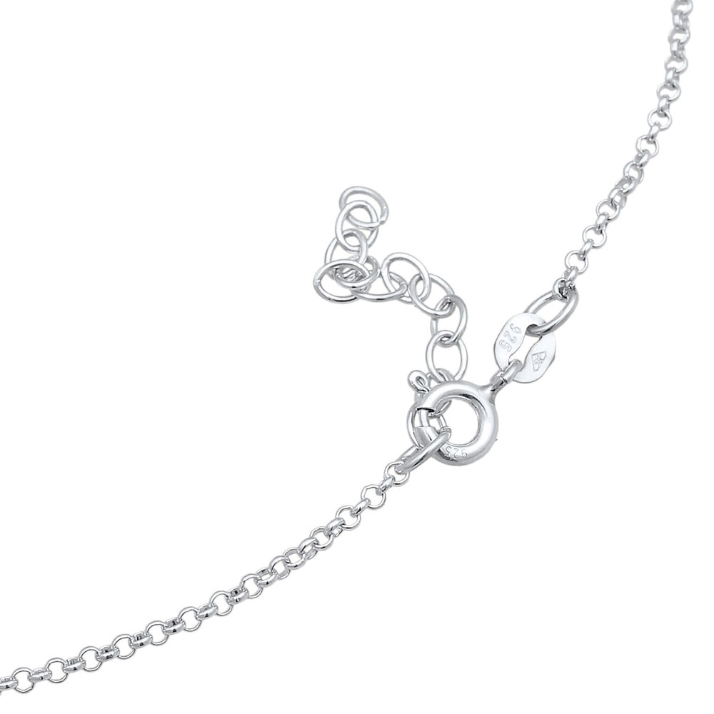 Elli Elli Bracelet de Cheville Femmes bracelet de cheville pendentif Fleur simple avec Bijoux