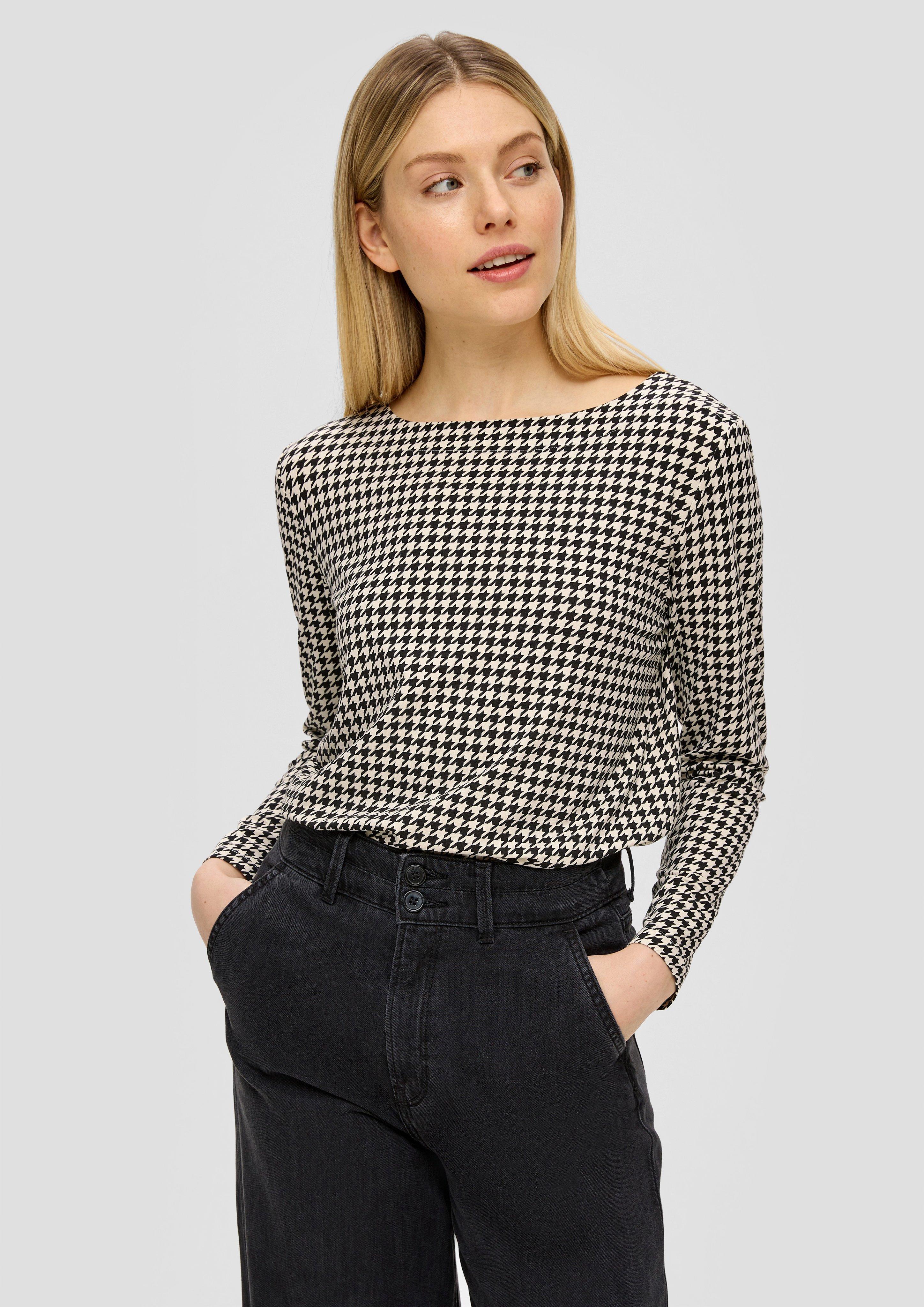 Langarmshirt aus Viskose  2139616-99R4