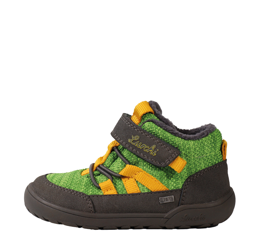 Lurchi Sneaker Jaden-TEX Barefoot - coal-green
