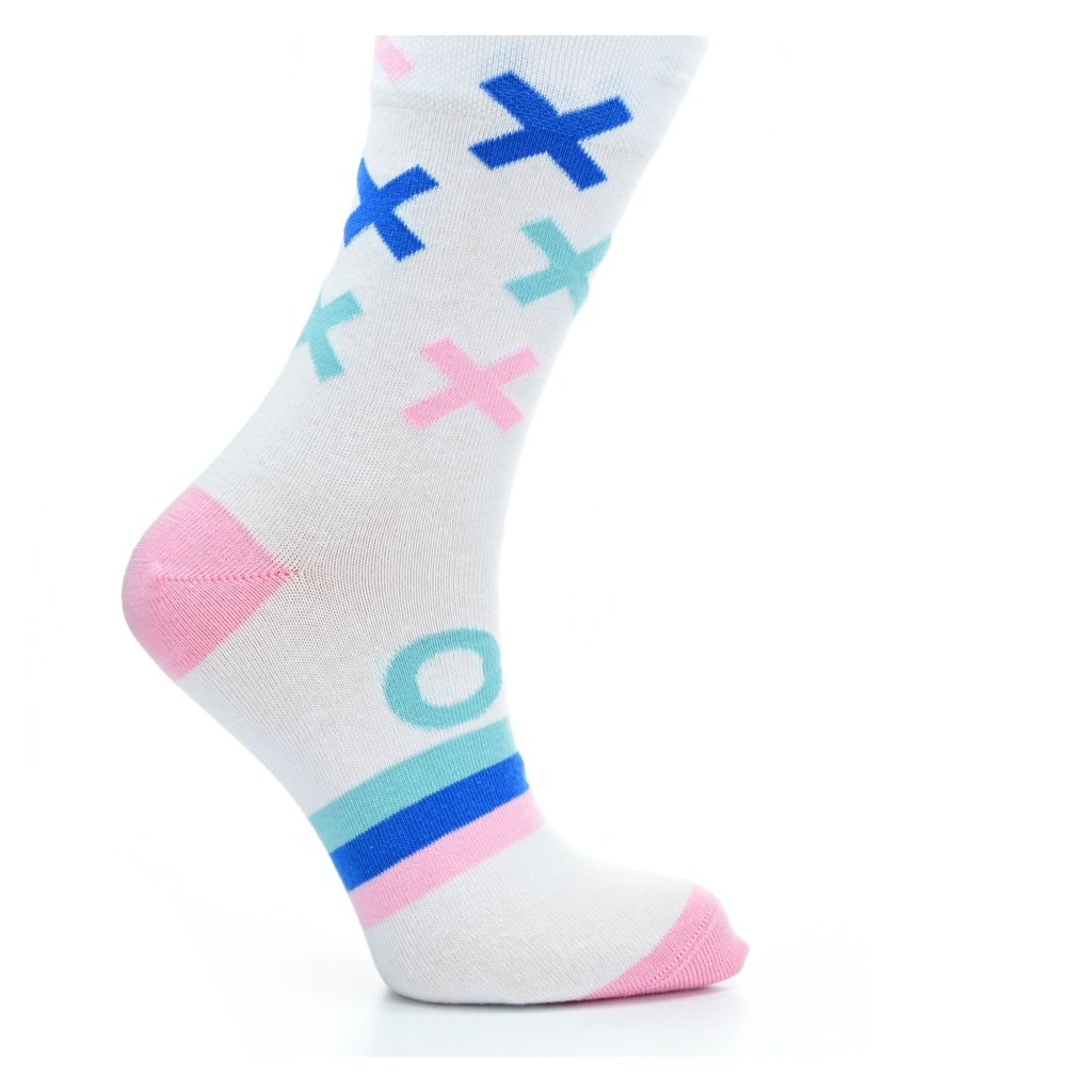 Footic Geometry Kids Barfußsocken, 2 Paare