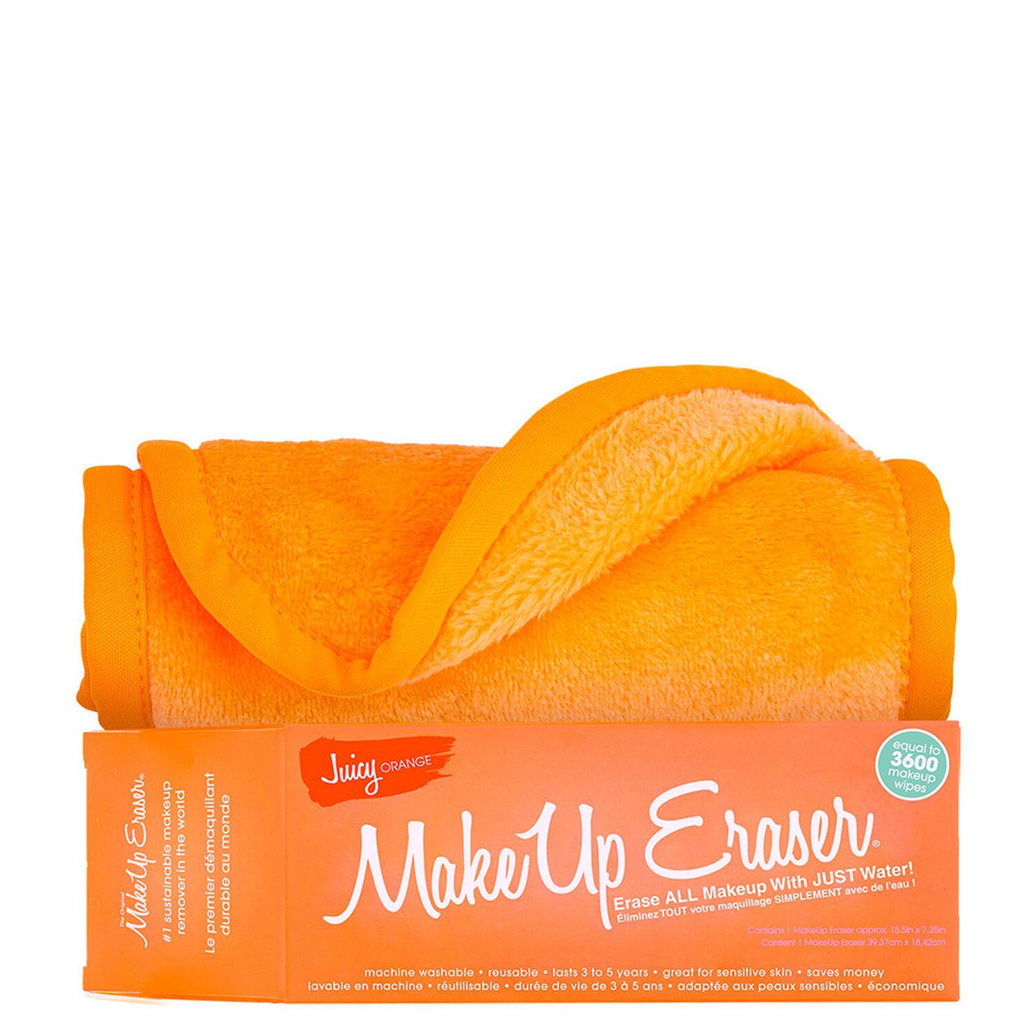 Make Up Eraser Juicy Orange Serviette Démaquillante Réutilisable