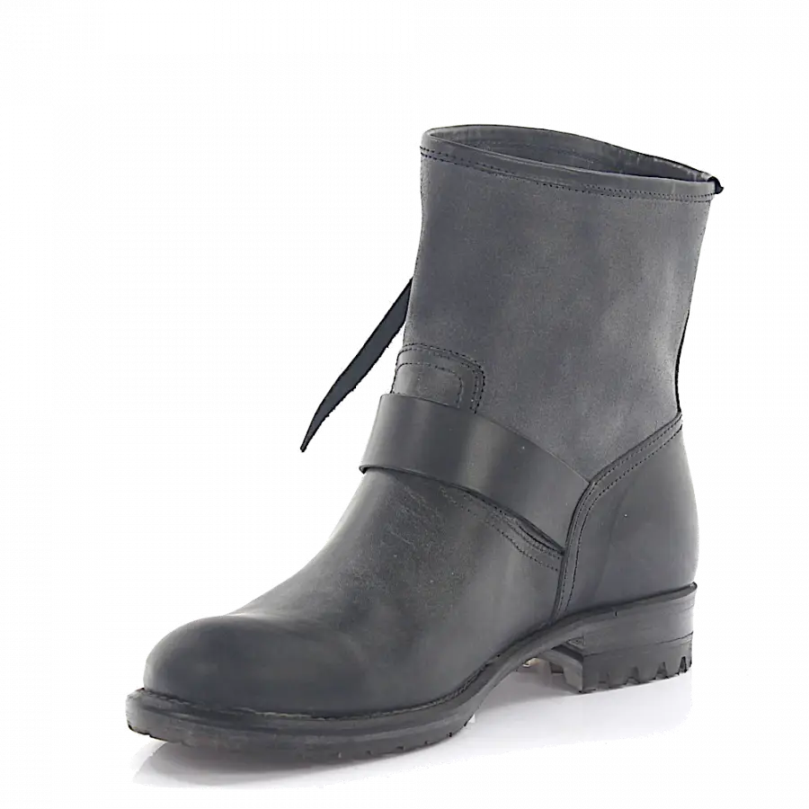 Budapester - Stiefeletten Kalbsleder - blau