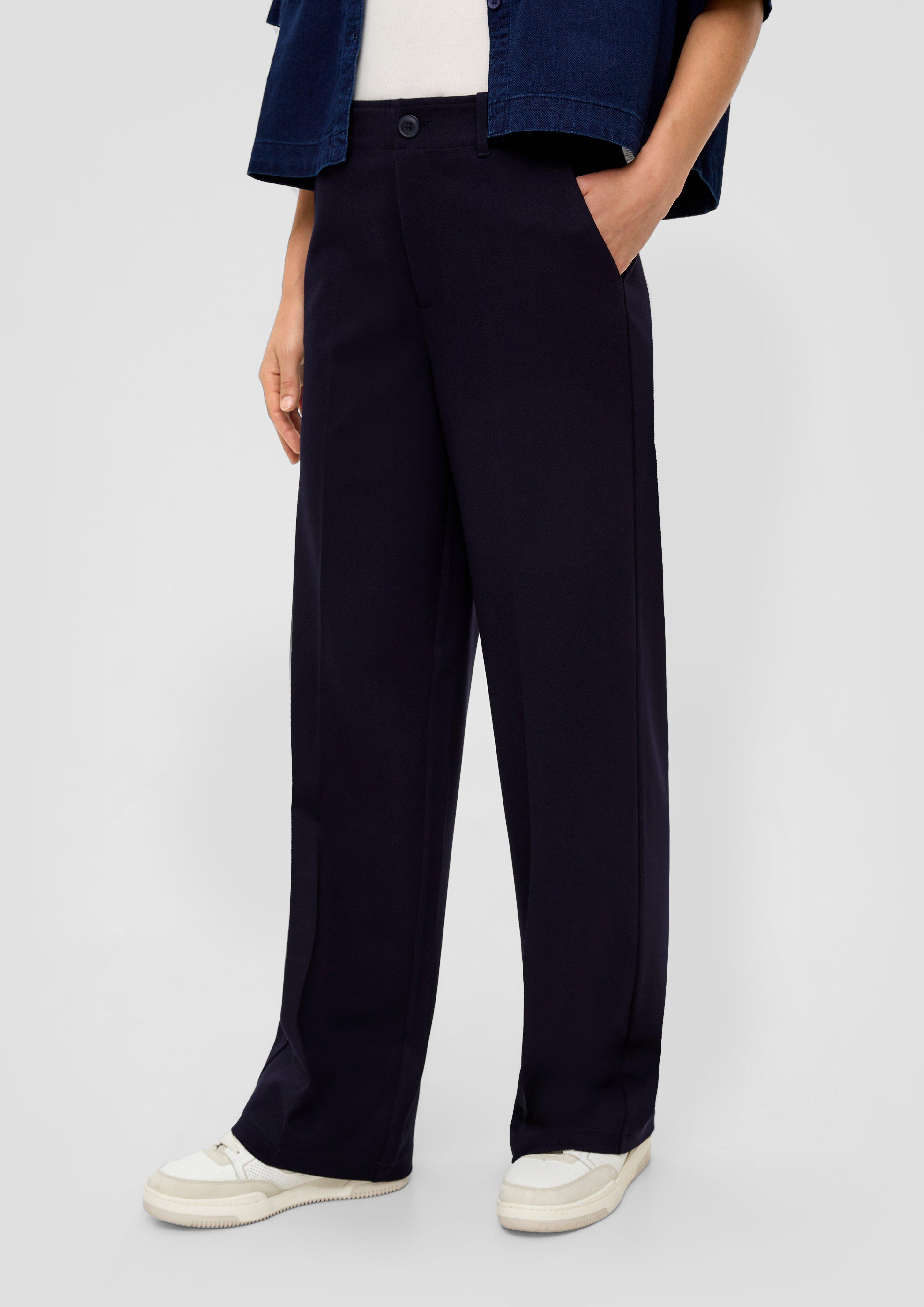 Regular: Twill-Hose mit Wide Leg  2133509-5959