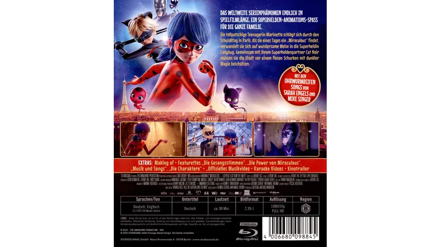 Miraculous: Ladybug & Cat Noir - Der Film