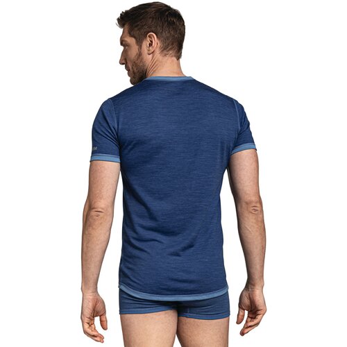 HERREN UNDERWEAR SHIRT MERINO SPORT SHIRT 1/2 ARM M