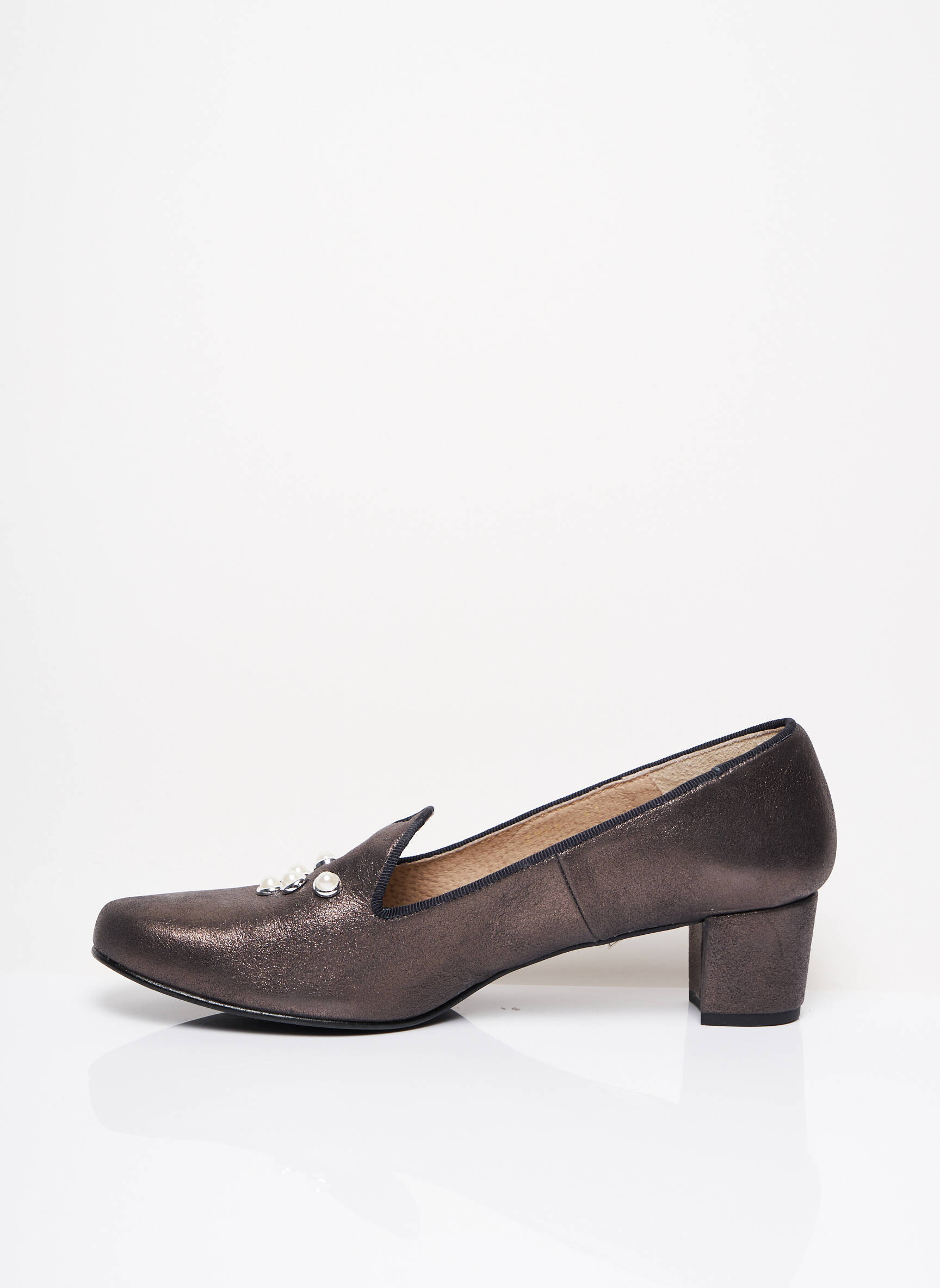 Brenda Zaro Escarpins Femme couleur gris