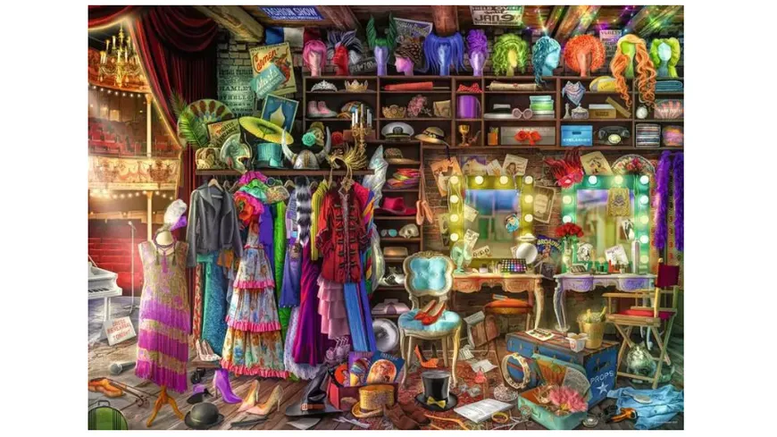 Ravensburger Puzzle - Backstage, 1000 Teile