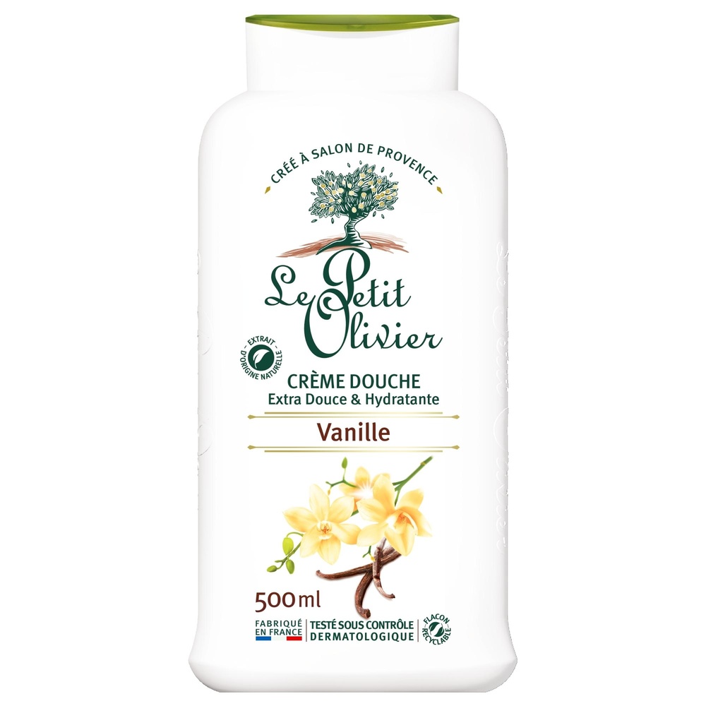 le petit olivier Crème Douche Vanille Crème Douche Extra Douce & Hydratante