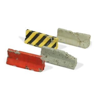 Vallejo Scenics - Damaged Concrete Barriers (4)