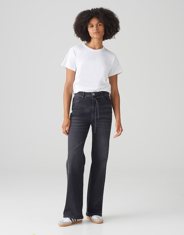 Wide Leg Jeans Marli belt