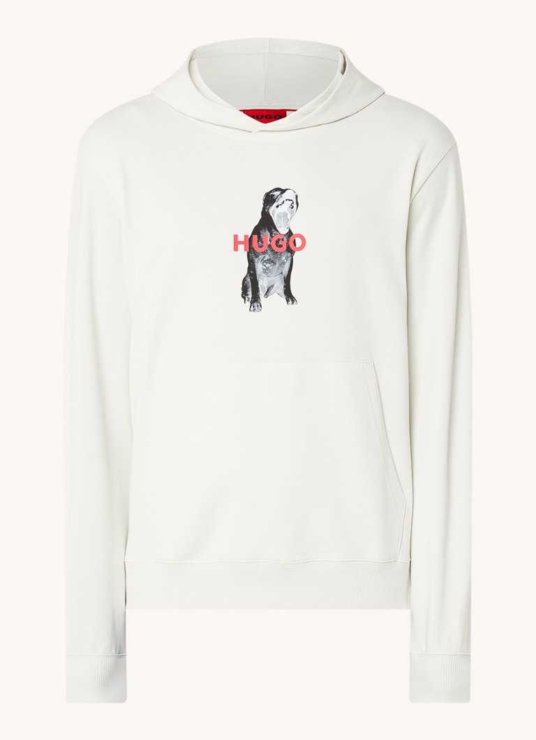 HUGO BOSS Dartchon hoodie with logo and back print